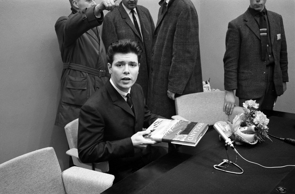 Cliff Richard aankomst met zijn Shadows, Bestanddeelnr 913-7396