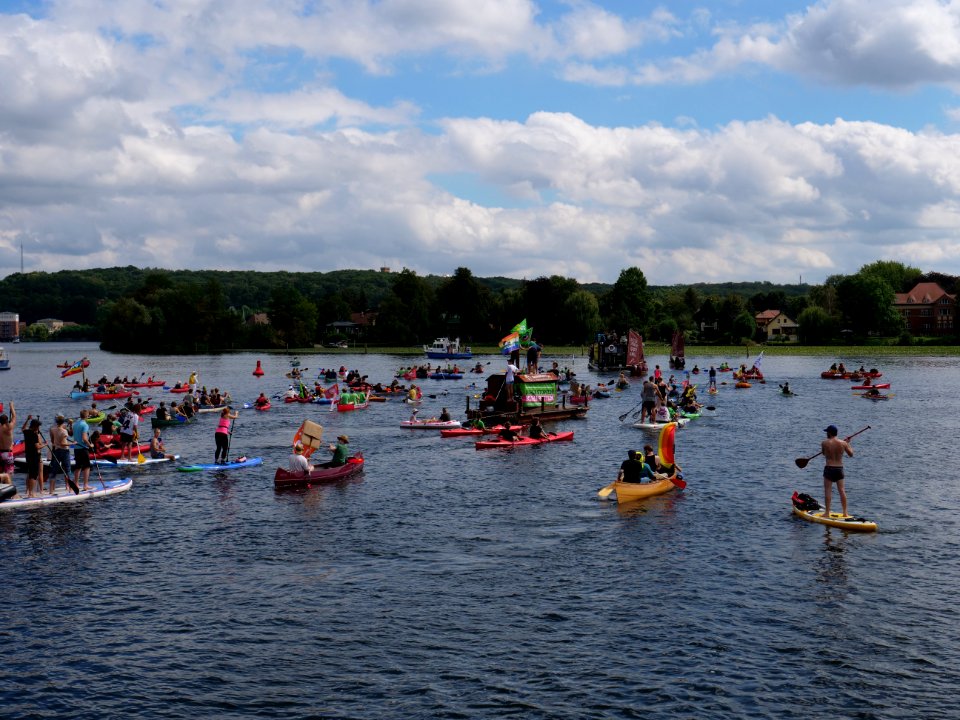 Coal and Boat demonstration 2019 49