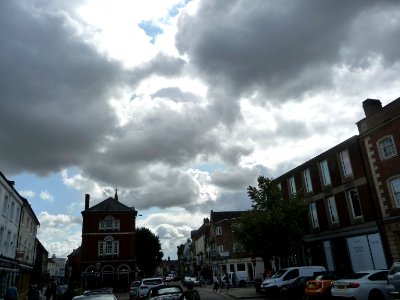 Clouds over Market Harborough photo