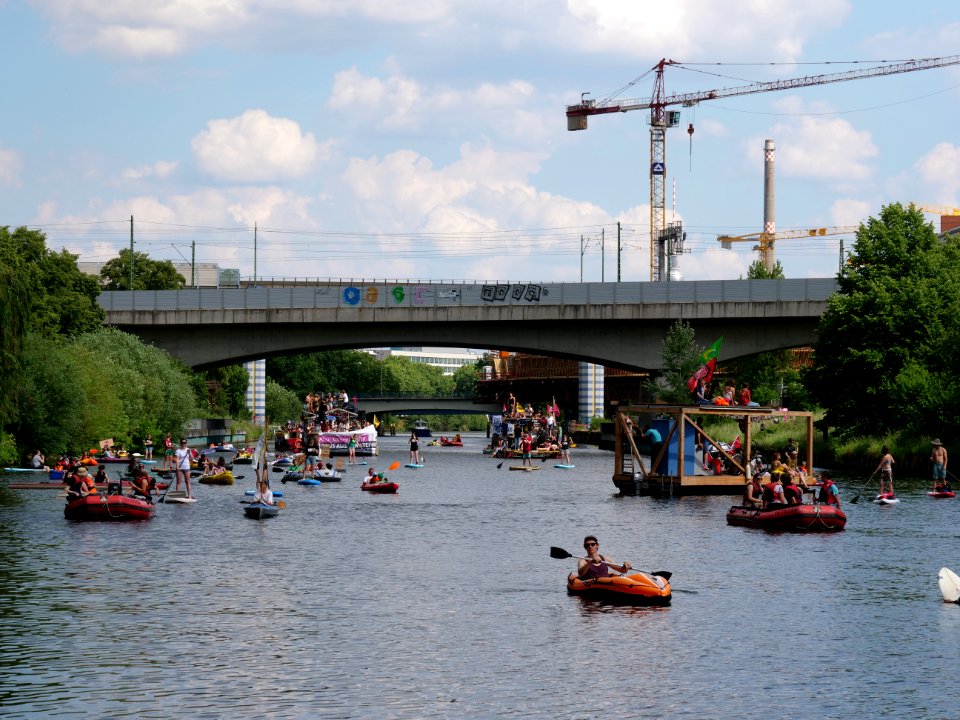 Coal and Boat Demonstration Berlin May 2018 19