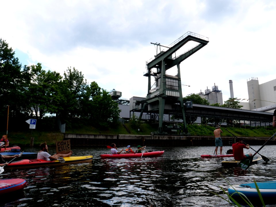 Coal and Boat Demonstration Berlin May 2018 12