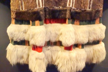 Coat, Nenets people, view 2 - Etnografiska museet - Stockholm, Sweden - DSC00840