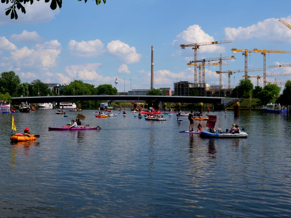 Coal and Boat Demonstration Berlin May 2018 22