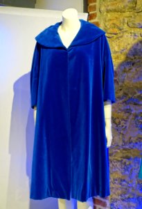 Coat, labeled Madame Simonne Montreal, c. 1955, cotton, synthetic fiber - Musée de la mode - Montreal, Canada - DSC07240