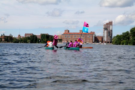 Coal and Boat demonstration 2020-08-29 35