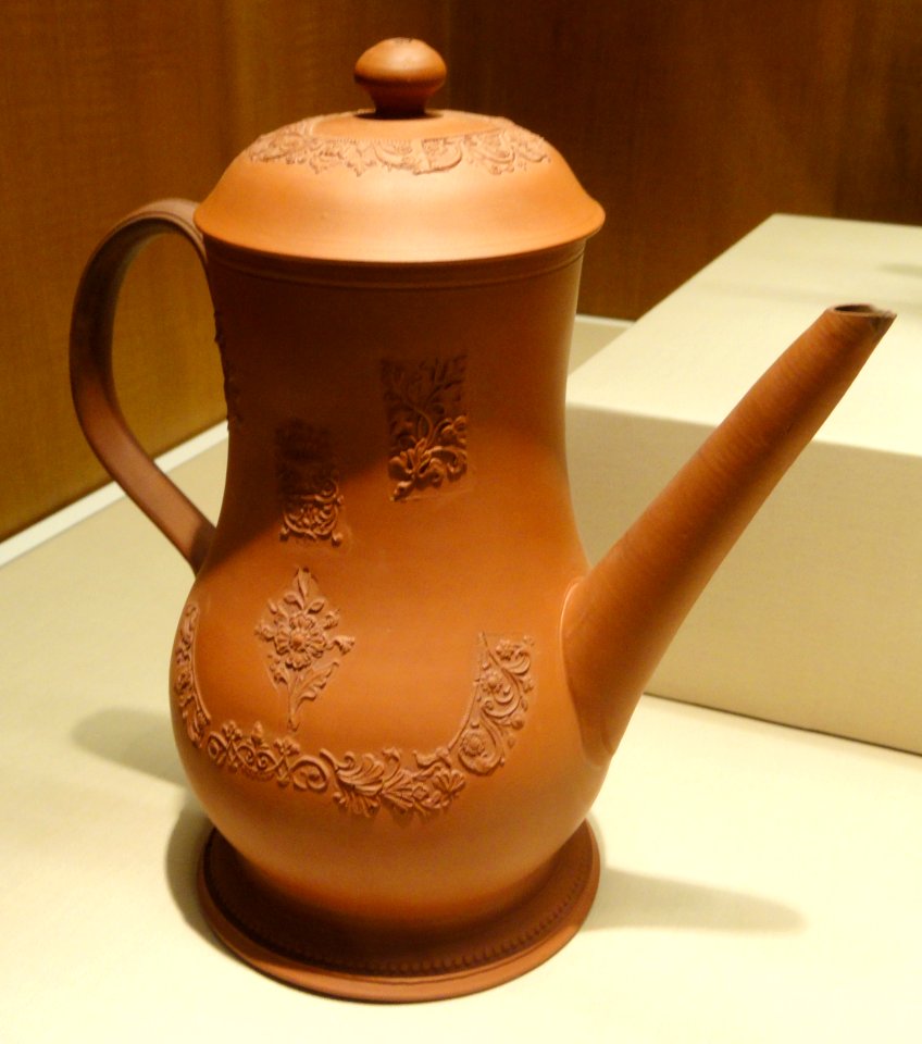 Coffee or Chocolate Pot, Staffordshire, c. 1765-1775 - Nelson-Atkins Museum of Art - DSC08791