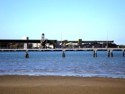 Coal loading facilities at Port of Brisbane