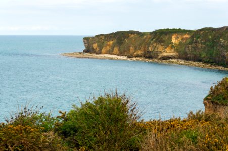 Coast line from Pointe du Hoc