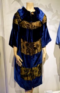 Coat by Pierrette, c. 1925, silk, metal - Musée de la mode - Montreal, Canada - DSC07046