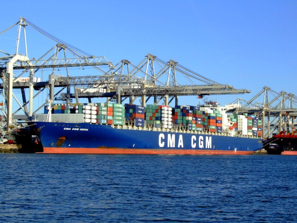 CMA CGM Norma IMO 9299812, Port of Rotterdam, Holland, 06JAN2009 pic4