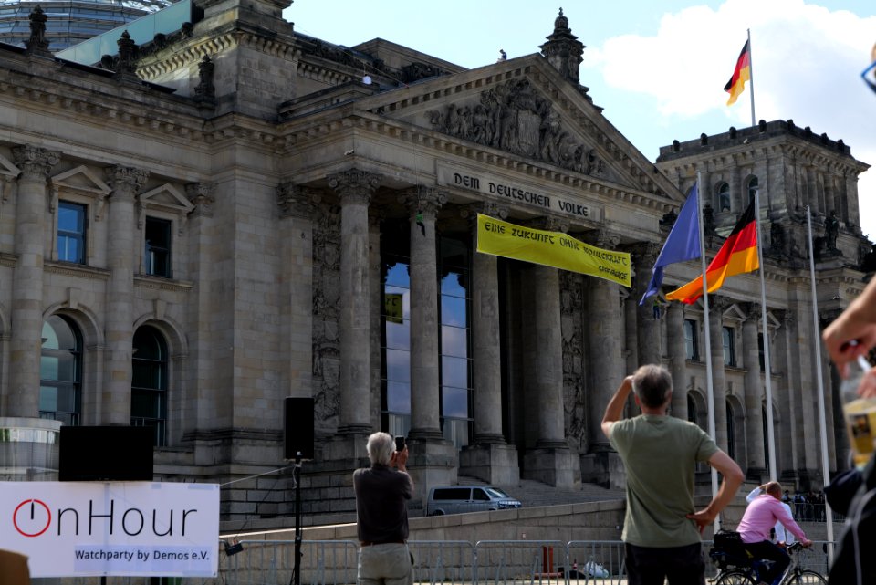 Coal law protest at Platz der Republik 2020-07-03 15
