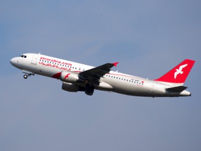 CN-NMF Air Arabia Maroc Airbus A320-214 - cn 4539 take-off, 25august2013 pic-2