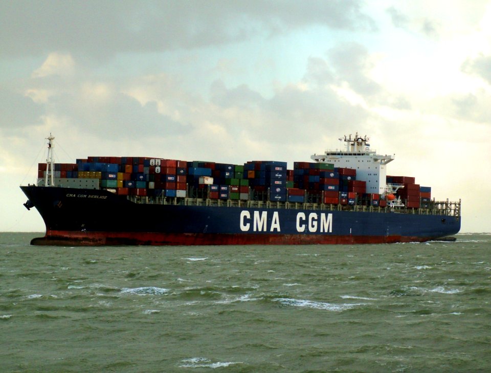 CMA CGM Berlioz, Port of Rotterdam, Holland 17-Dec-2005
