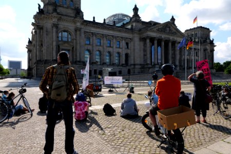 Coal law Bundestag debate public viewing at Platz der Republik 2020-07-03 02