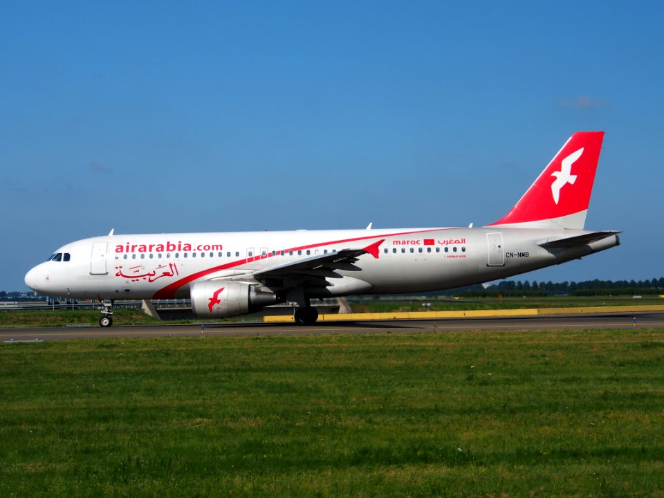 CN-NMB Air Arabia Maroc Airbus A320-214 - cn 3833 taxiing 18july2013 pic-004