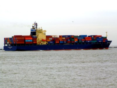 CMA CGM Turkey 9152856 p1 approaching Port of Rotterdam, Holland 04-Mar-2007