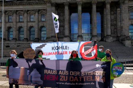 Coal law protest at Platz der Republik 2020-07-03 06