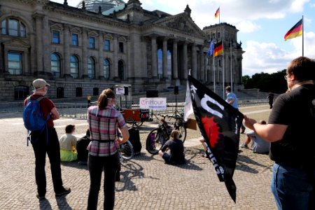 Coal law Bundestag debate public viewing at Platz der Republik 2020-07-03 05
