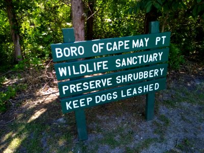 CMP Sign wildlife sanctuary A