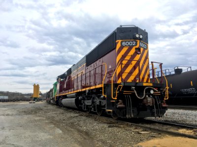 CLXX 6002 (SD60M) at Rook Yard