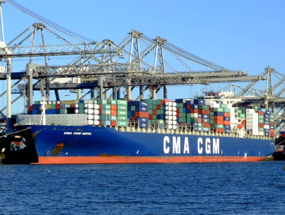 CMA CGM Norma IMO 9299812, Port of Rotterdam, Holland, 06JAN2009 pic3