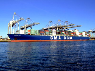 CMA CGM Norma IMO 9299812, Port of Rotterdam, Holland, 06JAN2009 pic6