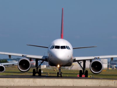CN-NMB Air Arabia Maroc Airbus A320-214 - cn 3833 taxiing 18july2013 pic-001