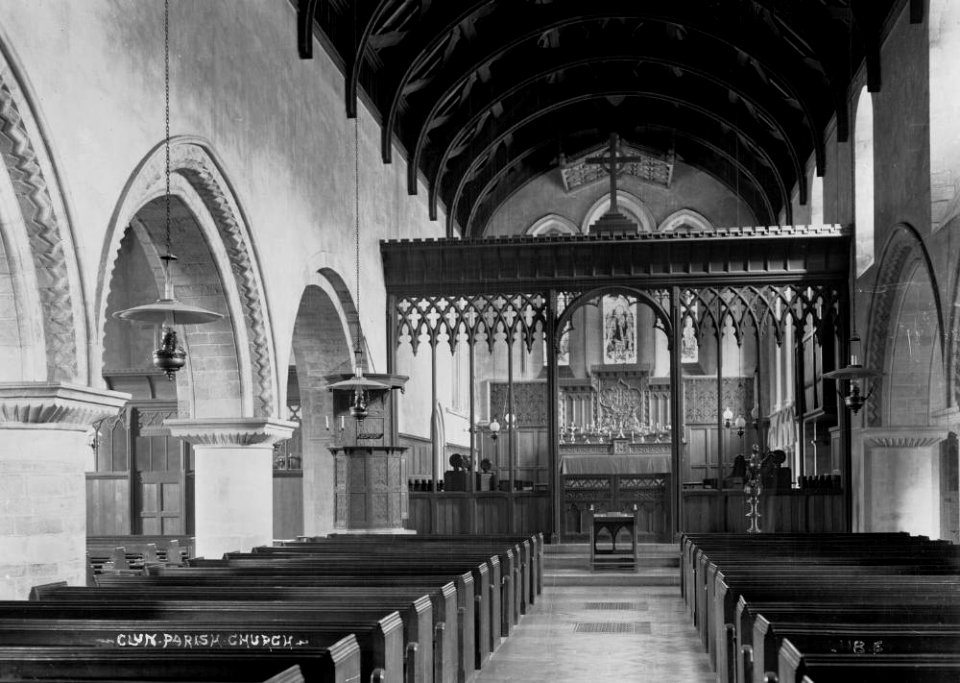 Clun parish church (1294097)