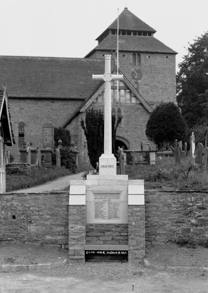 Clun war memorial (1294595)