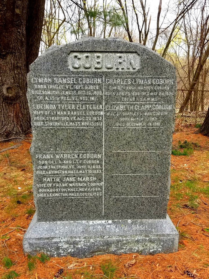 Coburn - Munroe Cemetery - Lexington, MA - 20200425 113740