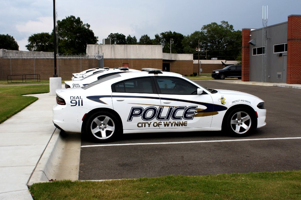 City of Wynne, Arkansas police car