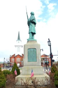 Civil War Memorial by Melzar Hunt Mosman - Westfield, Massachusetts- DSC02329