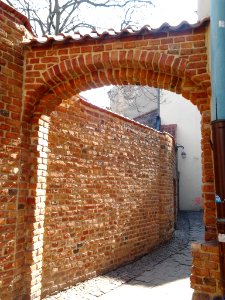 City walls in Tarnów 01 photo