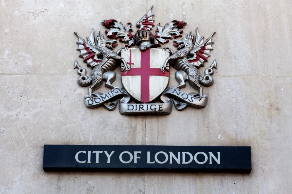 Coats of arms of the City of London Corporation, London, England, IMG 5208 edit