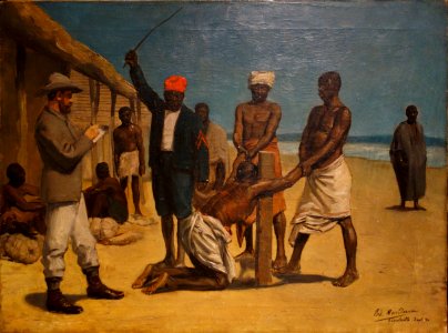 Civilization in Congo by Edouard Manduau, 1884 - Royal Museum for Central Africa - DSC06687