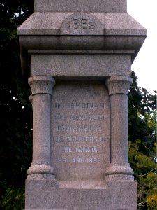 Civil War monument, Chartiers Cemetery, Pittsburgh 03