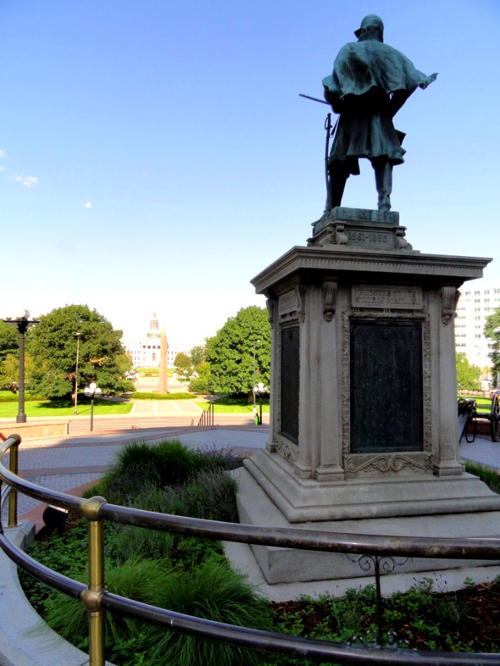 Civil War Monument by Jakob Otto Schweizer (Denver) - Civic Center Park, Denver - DSC01237