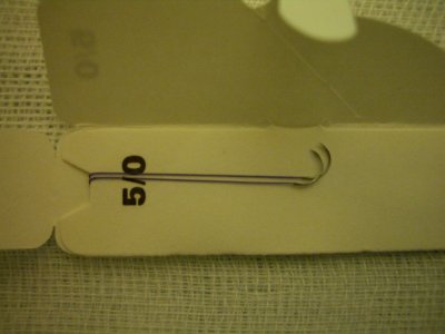 Coated VICRYL.45cm.(SPATULA) 02