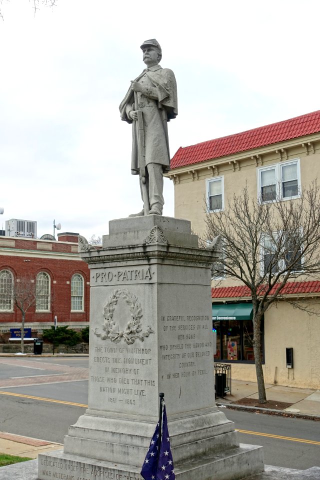 Civil War Monument - Winthrop, Massachusetts - DSC04348