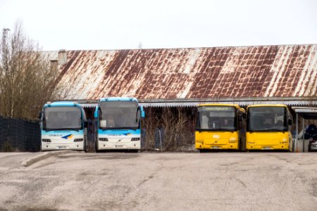 Citybus depot Turku Finland