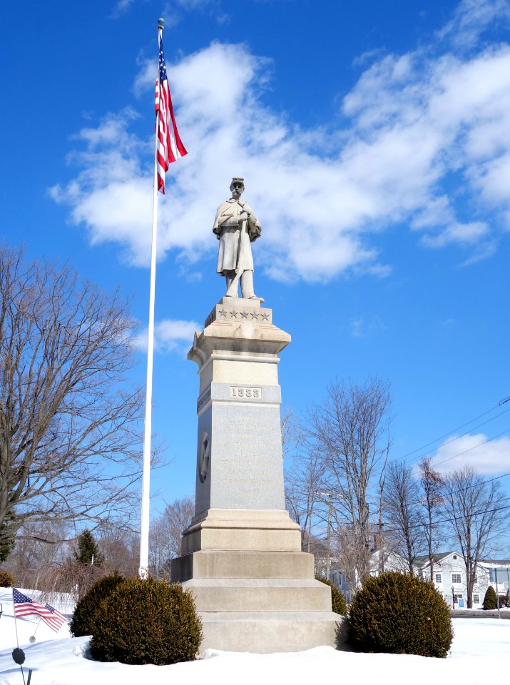 Civil War Monument - Suffield, Connecticut - DSC09872