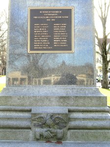 Civil War Monument - South Hadley, MA - DSC04482