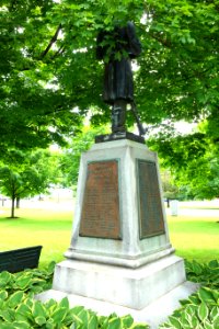 Civil War Monument - Newfane, Vermont - DSC08424