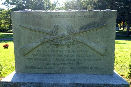 Civil War Memorial - Wilmington, Massachusetts- DSC05931