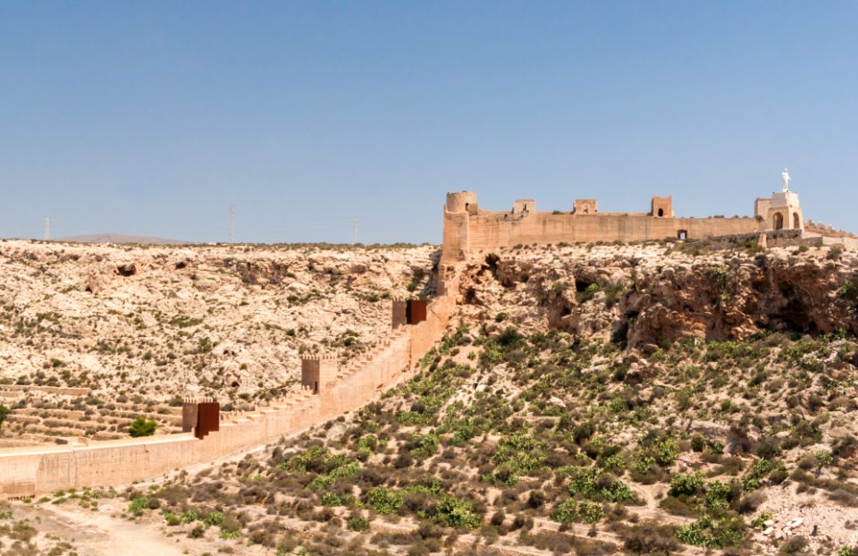 City walls, Almeria, Spain