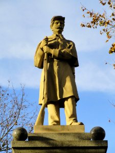 Civil War Memorial - Uxbridge, Massachusetts - DSC02827