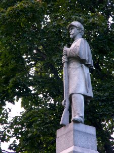 Civil War monument, Chartiers Cemetery, Pittsburgh 02