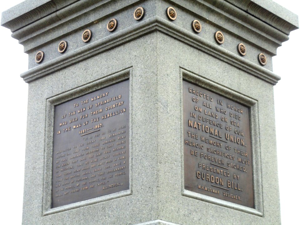 Civil War Monument - Springfield, MA - DSC03243
