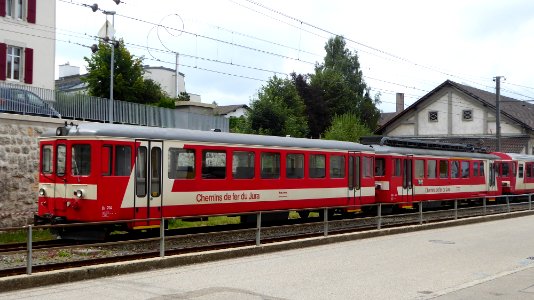 CJ Bt 704 + ABDe 4-4 603 Saignelégier photo