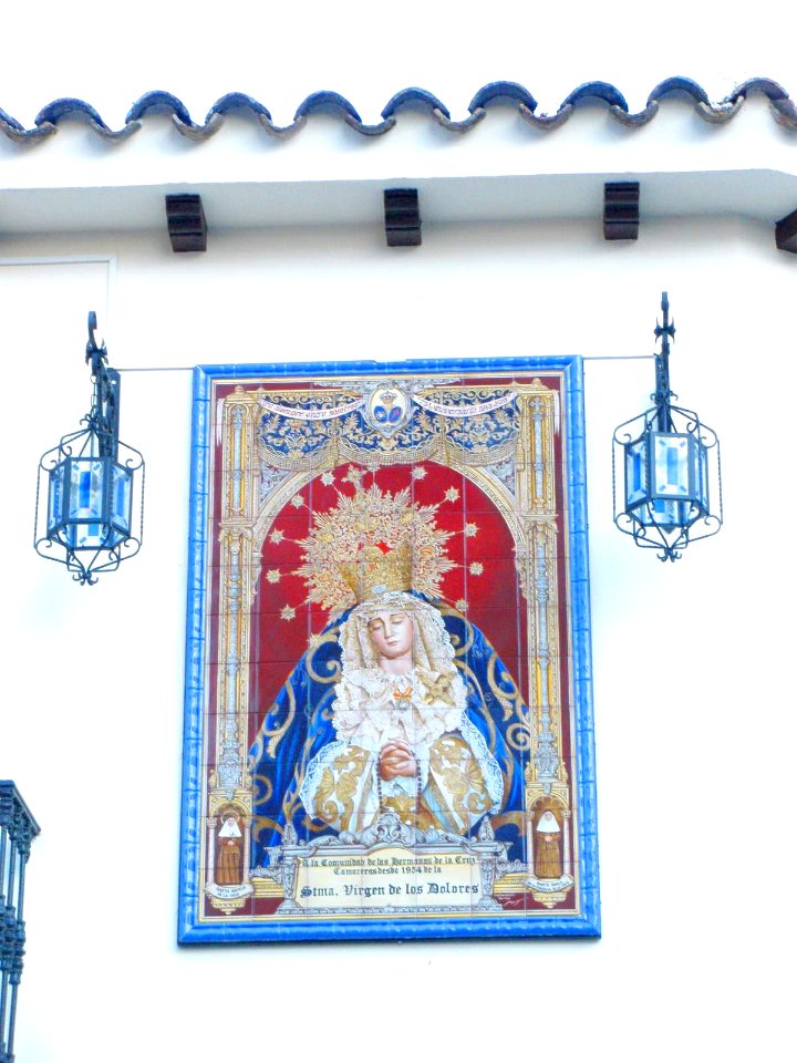 Ciudad Real - Azulejos en la Plaza de Santiago